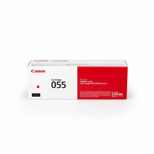 Canon 055 Laser Toner Cartridges – Black, Cyan, Yellow, Magenta (Individual)